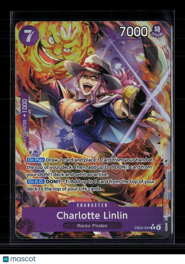 One Piece Charlotte Linlin Extra Booster: One Piece Heroine's Edition R EB03-034