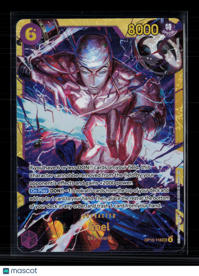 One Piece Enel (OP15-118) Adventure on Kami's Island SEC • OP15-118 Foil