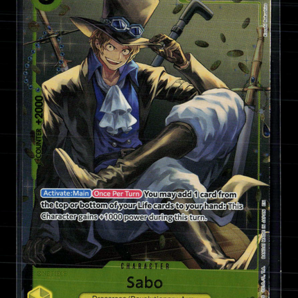 One Piece Sabo (Tin Pack Set Vol. 2) One Piece Promotion Cards PR • P-073 Foil