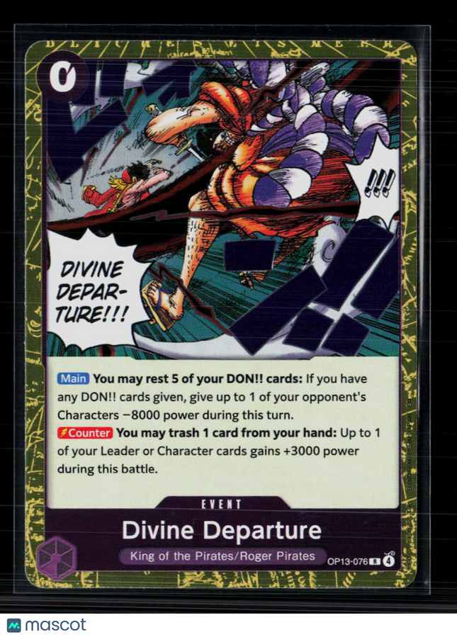 One Piece Divine Departure Carrying On His Will R • OP13-076 Foil