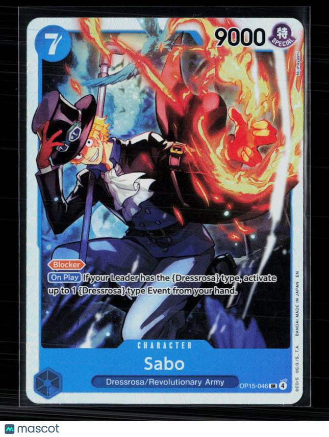 One Piece Sabo Adventure on Kami's Island SR • OP15-046 Foil