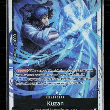 One Piece Kuzan Starter Deck 27: BLACK Marshall.D.Teach SR • ST27-003 Foil