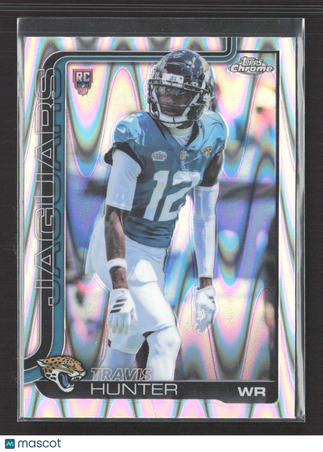 2025 Topps Chrome Travis Hunter #332 RayWave RC