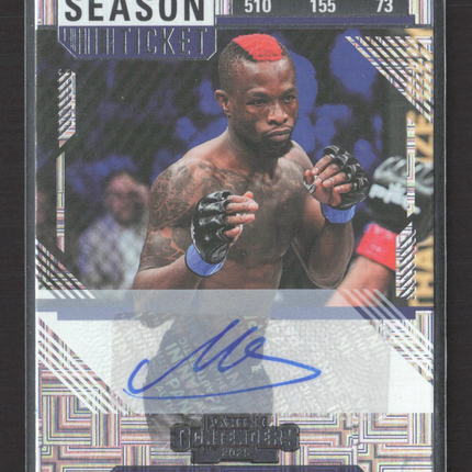 2025 Panini Contenders PFL Season Ticket Marc Diakiese #38 Auto