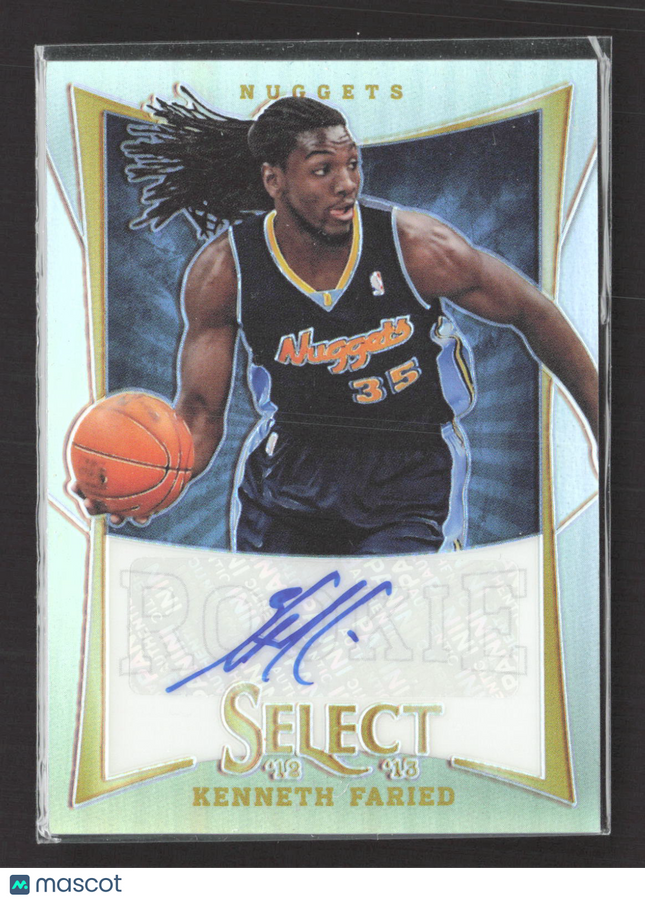 2013 Panini Select Prizm Kenneth Faried #192 Auto