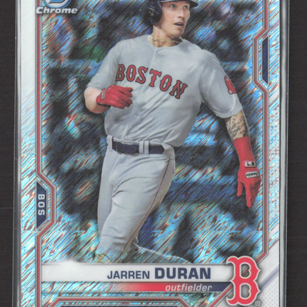2021 Topps Bowman Chrome Jarren Duran #BCP-170 Shimmer