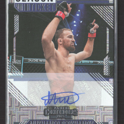 2025 Panini Contenders PFL Mukhamed Berkhamov #54 Auto