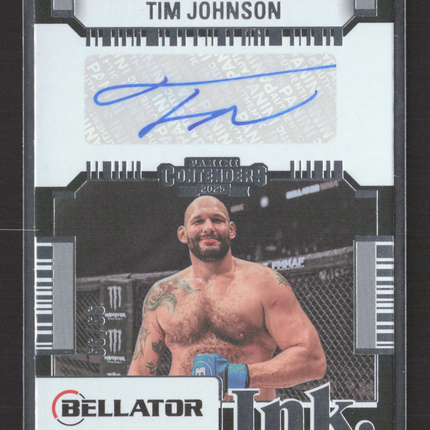 2025 Panini Contenders PFL Tim Johnson #BT-TJN Auto /99