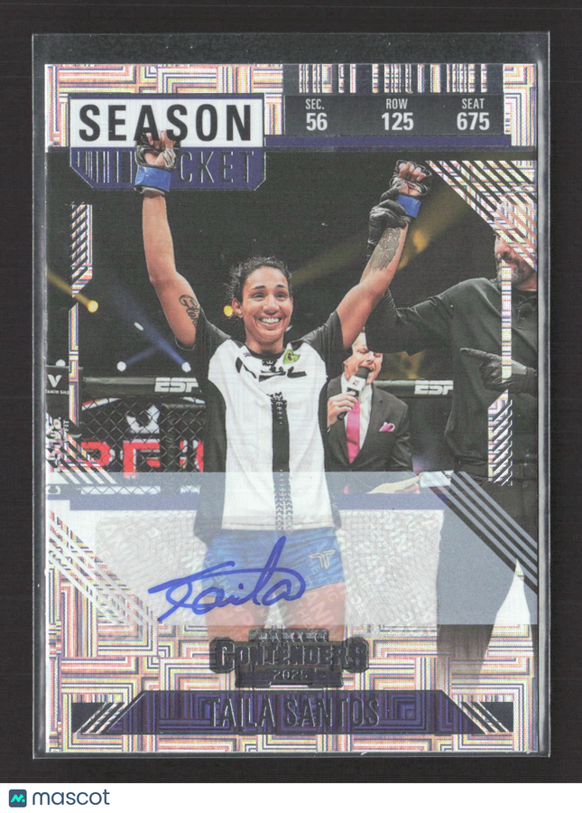 2025 Panini Contenders PFL Taila Santos #31 Auto