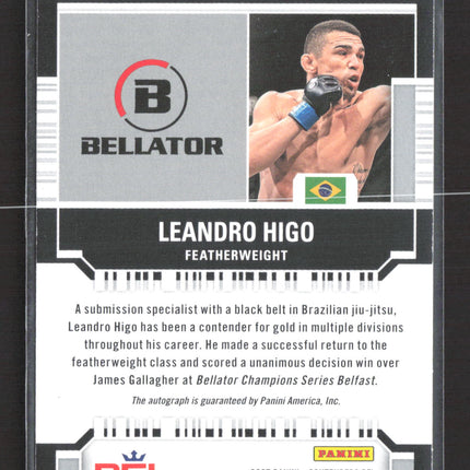 2025 Panini Contenders PFL Leandro Higo #BT-LHG 02/99 Auto