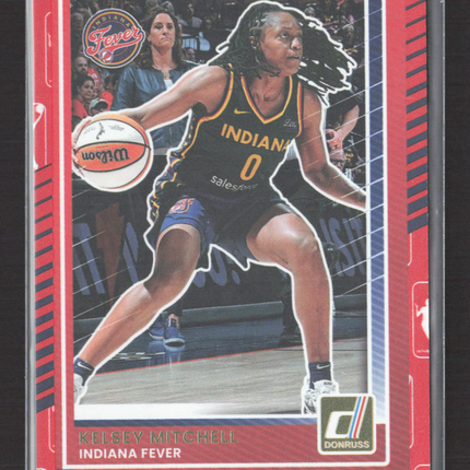 2025 Panini Donruss Kelsey Mitchell #19 Red