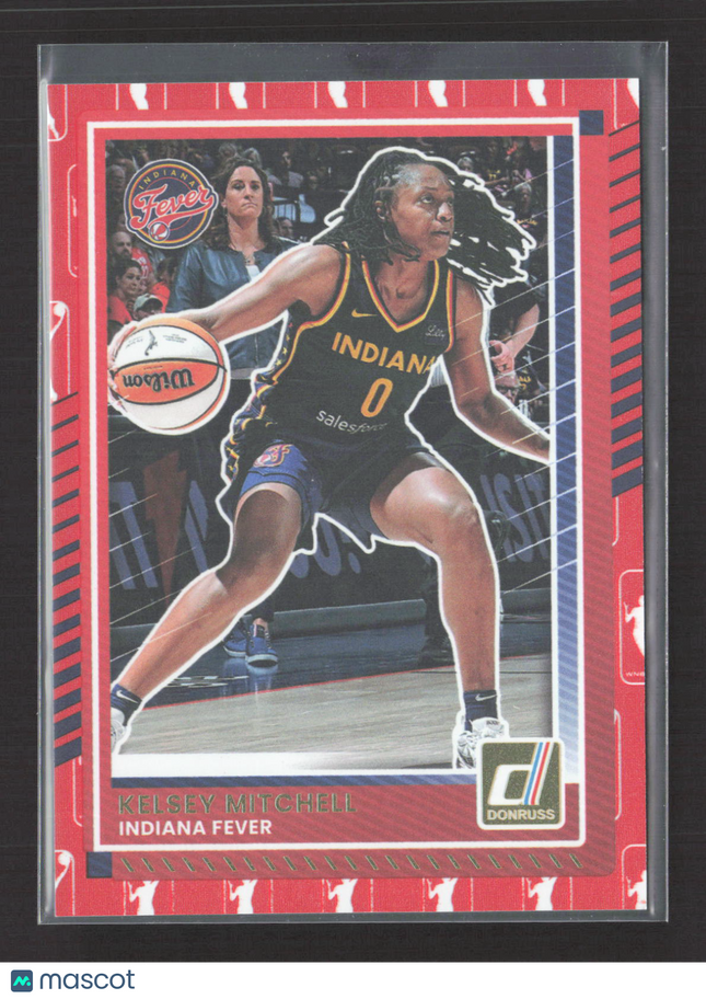 2025 Panini Donruss Kelsey Mitchell #19 Red