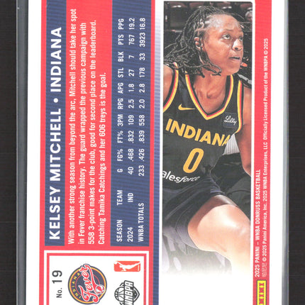 2025 Panini Donruss Kelsey Mitchell #19 Red
