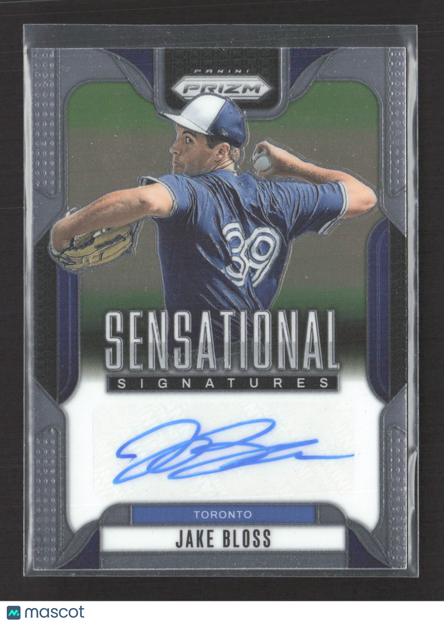 2025 Panini Prizm Baseball Sensational Signatures Jake Bloss #SS-JB Auto