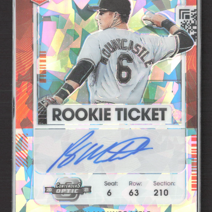 2021 Panini Contenders Optic Ryan Mountcastle #105 Cracked Ice RC Auto /23
