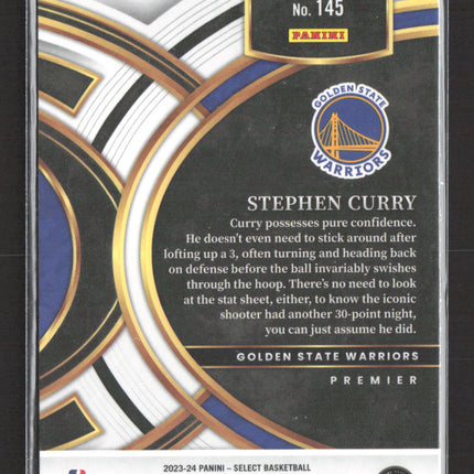 2024 Panini Select Prizm Stephen Curry #145