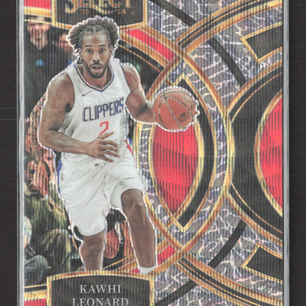 2024 Panini Select Prizm Premier Kawhi Leonard #177 Elephant
