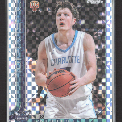 2025 Topps Chrome Kon Knueppel #254 X-Fractor RC