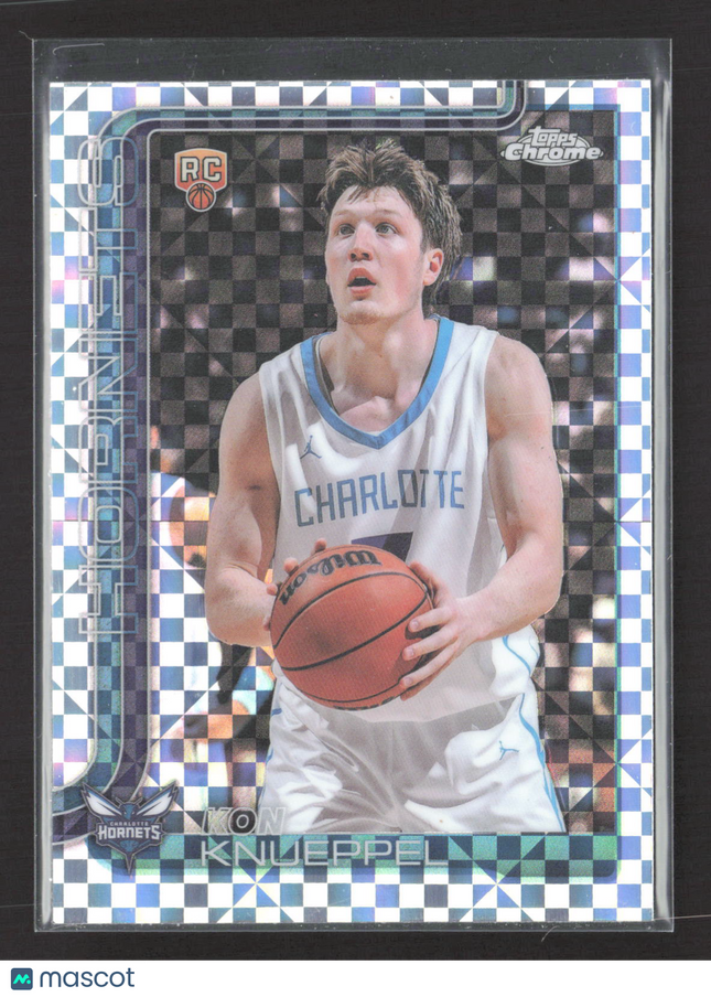 2025 Topps Chrome Kon Knueppel #254 X-Fractor RC