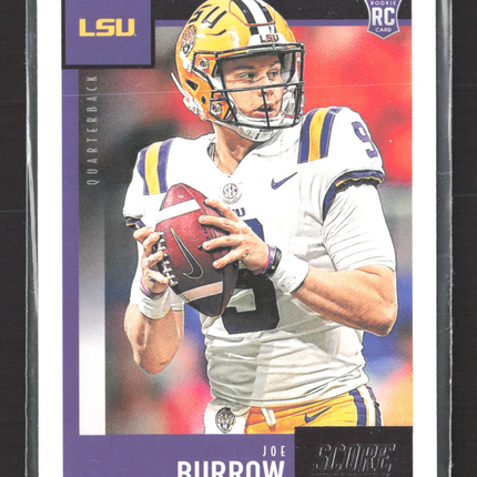 2020 Panini Score Joe Burrow #360 RC