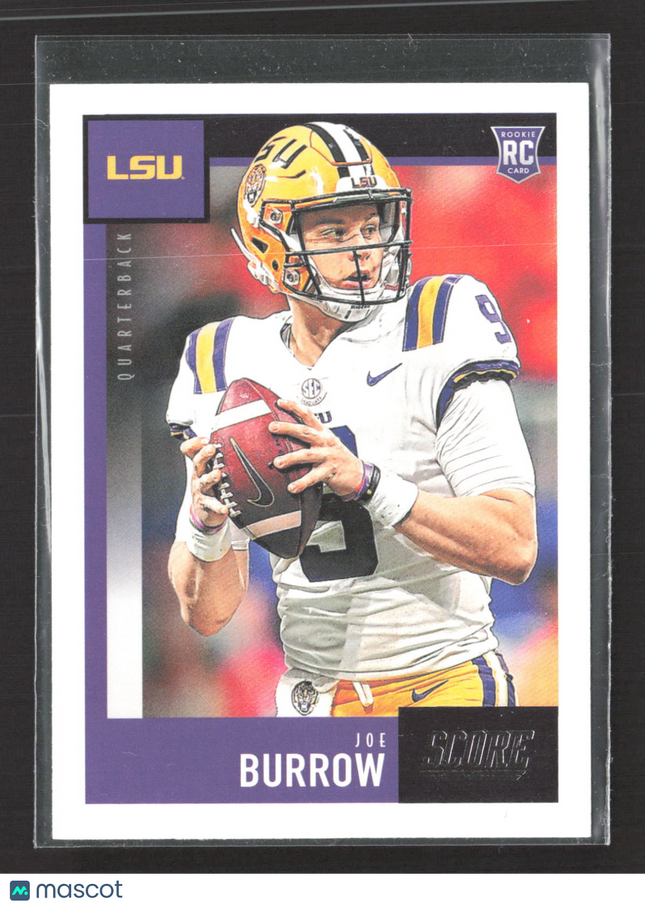 2020 Panini Score Joe Burrow #360 RC