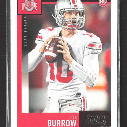 2020 Panini Score Football Joe Burrow #438 RC