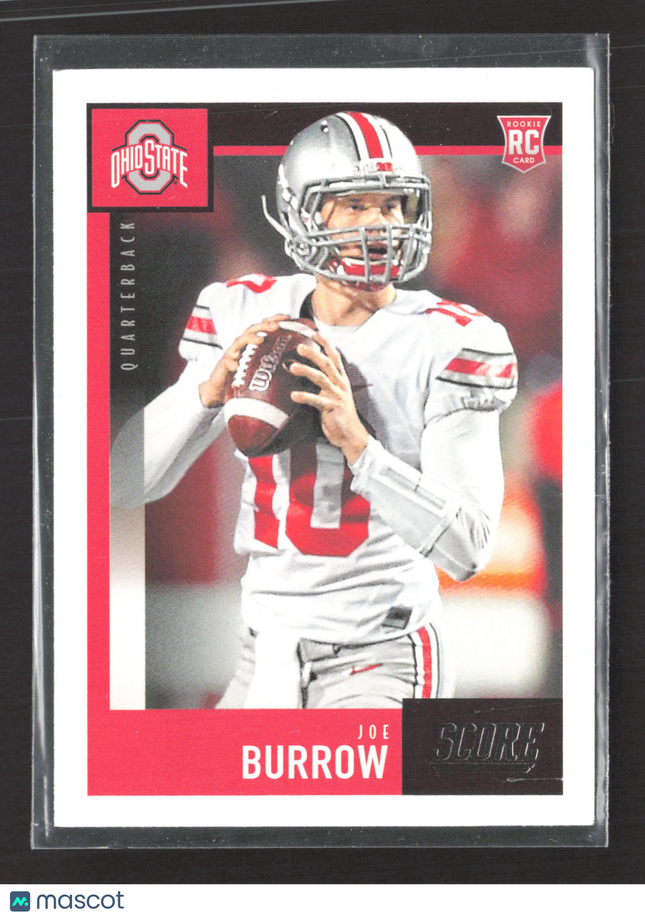 2020 Panini Score Football Joe Burrow #438 RC