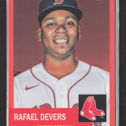 2022 Topps Chrome Platinum Anniversary Rafael Devers #94 Orange 08/25