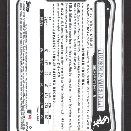 2026 Topps Bowman Munetaka Murakami #9 RC