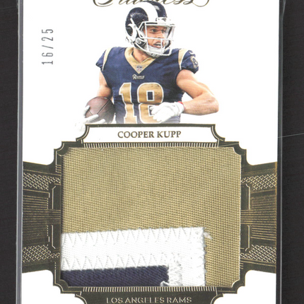 2017 Panini Flawless Cooper Kupp #RP-CK Patch 16/25