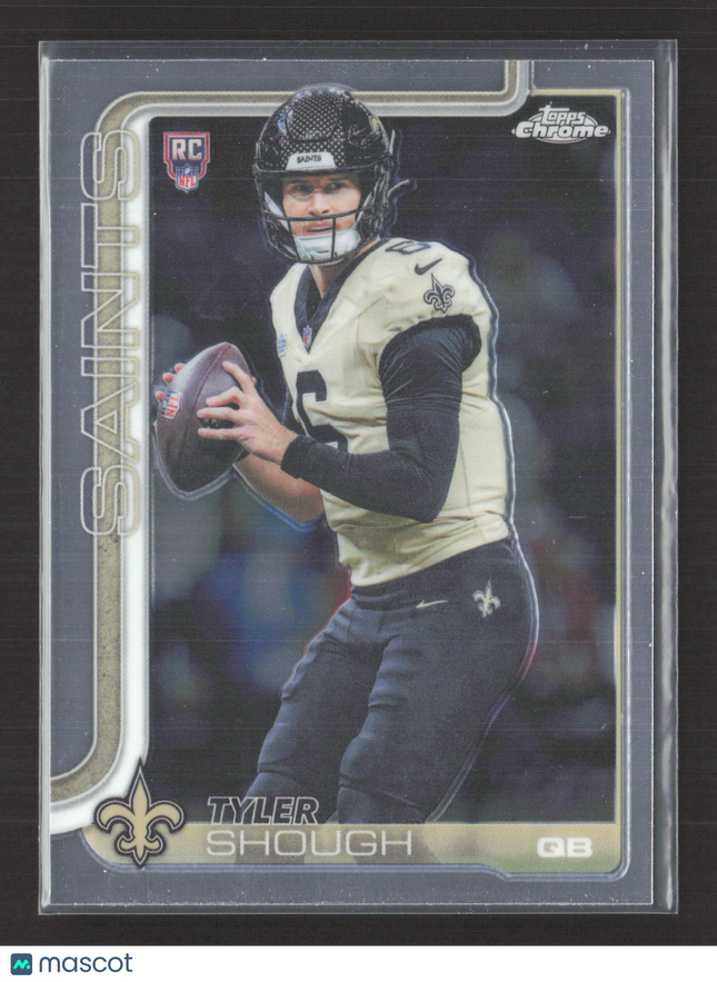 2025 Topps Chrome Tyler Shough #398 RC