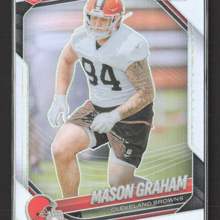 2025 Panini Prizm Mason Graham #354 RC Silver
