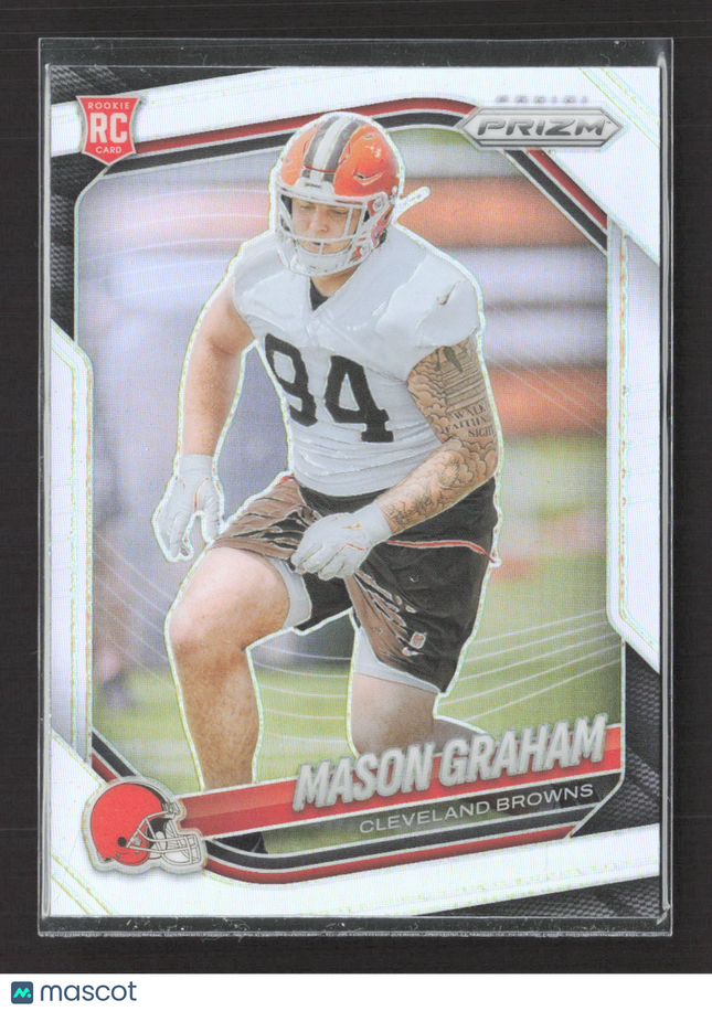 2025 Panini Prizm Mason Graham #354 RC Silver