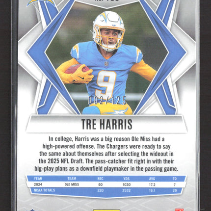 2025 Panini Phoenix Tre Harris #160 RC 002/125