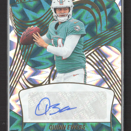 2025 Panini Revolution Quinn Ewers #RA-QES Impact RC 103/149 Auto