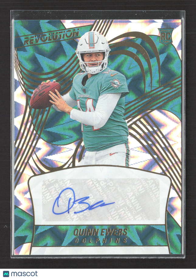 2025 Panini Revolution Quinn Ewers #RA-QES Impact RC 103/149 Auto
