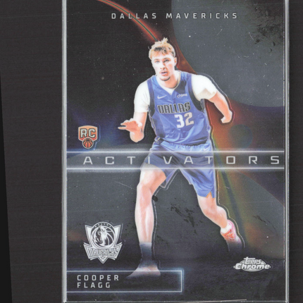 2025 Topps Chrome Activators Cooper Flagg #AC-11 RC