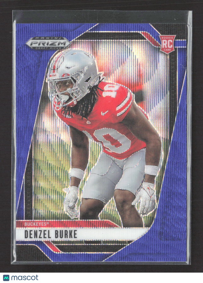 2025 Panini Prizm Draft Picks Denzel Burke #79 Purple Wave RC 059/299