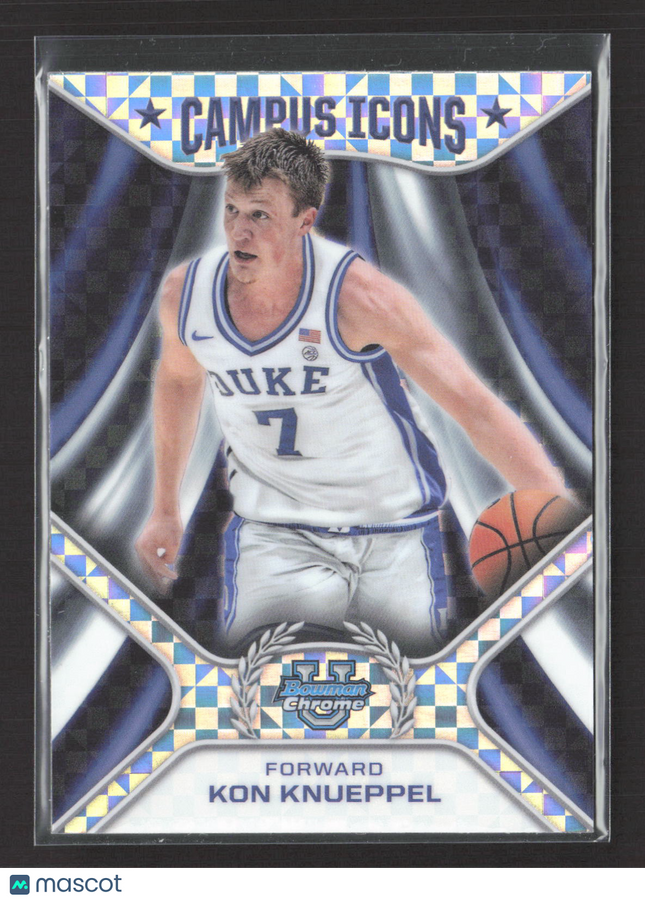 2025 Bowman Chrome Campus Icons Kon Knueppel #CI-5 Xfractor