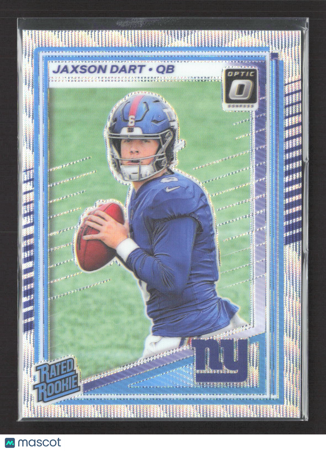 2025 Panini Donruss Optic Prizm Jaxson Dart #273 Set Silver Wave /300