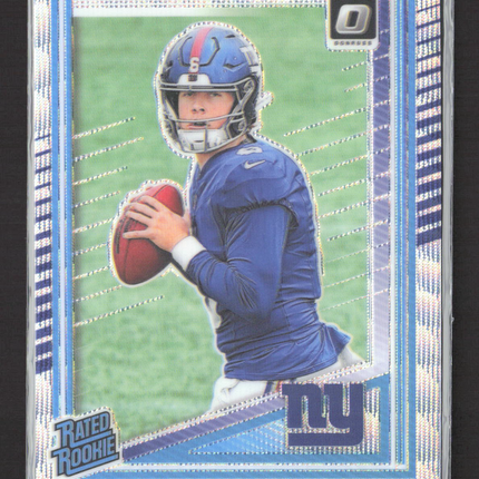 2025 Panini Donruss Optic Jaxson Dart #273 Prizm Set Silver Wave /300