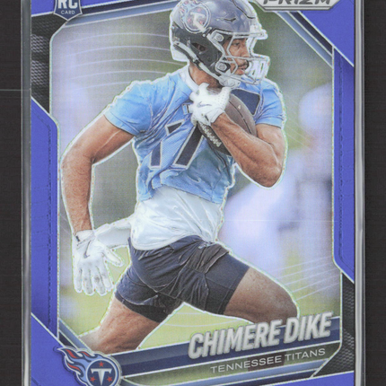 2025 Panini Prizm Chimere Dike #396 Retail Blue RC ssp