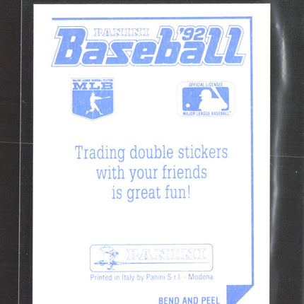 1992 Panini Stickers Baseball Ken Griffey Jr. #277 Prism