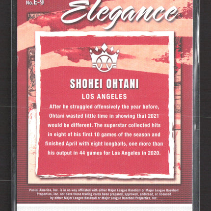 2022 Panini Diamond Kings Elegance Shohei Ohtani #E-9