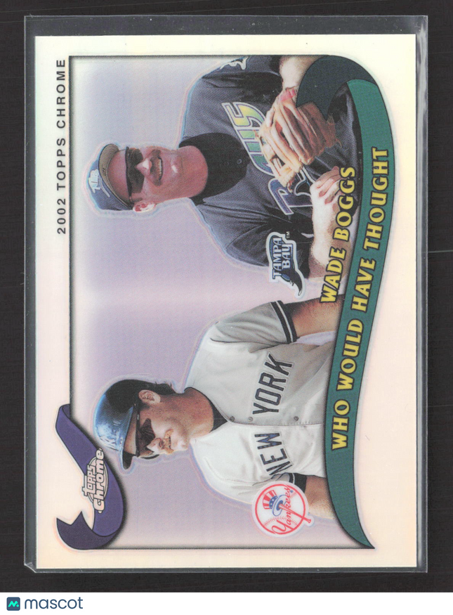 2002 Topps Chrome Wade Boggs #T269 Refractor