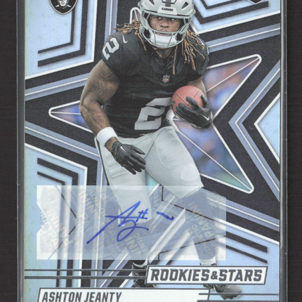 2025 Panini Rookies & Stars Ashton Jeanty #106 RC Auto