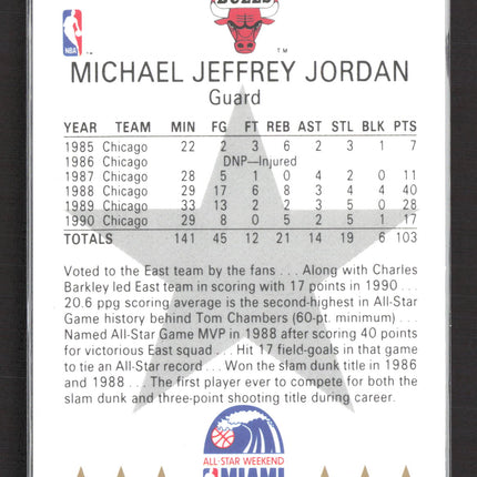 1990 NBA Hoops Michael Jordan #5