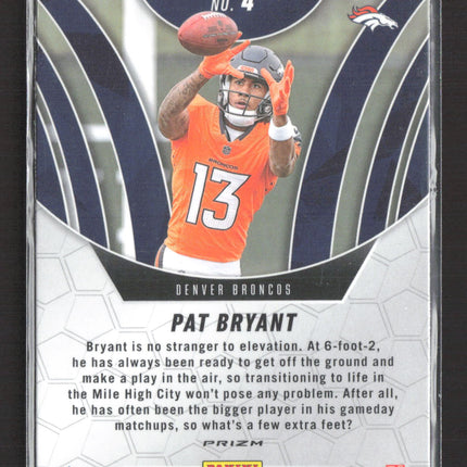 2025 Panini Mosaic Elevate Pat Bryant #4 RC Orange