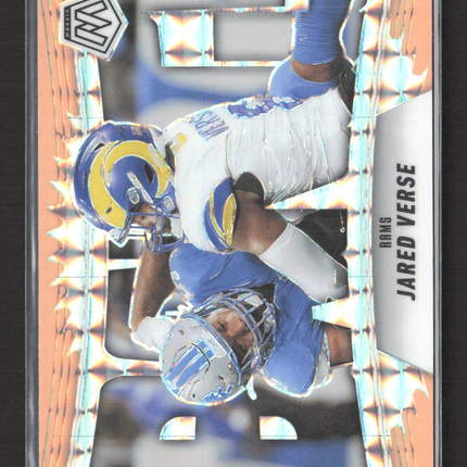 2025 Panini Mosaic Bang! Prizm Jared Verse #2 Orange