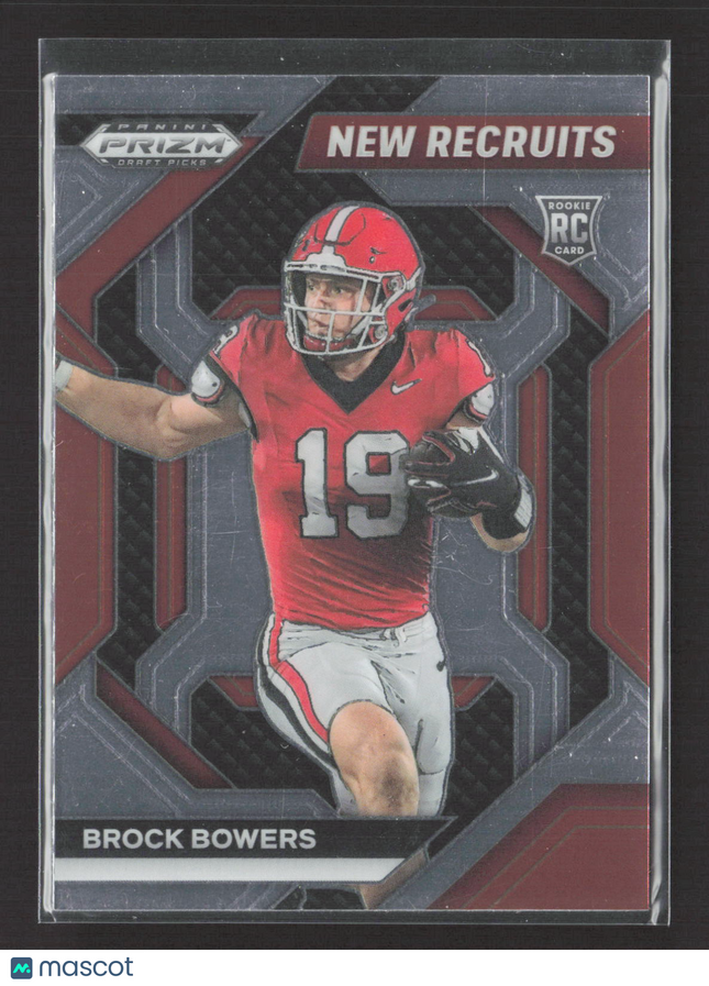 2024 Panini Prizm Draft Picks New Recruits Brock Bowers #NR-BBS RC